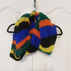 Handmade Long Multicolored Scarf